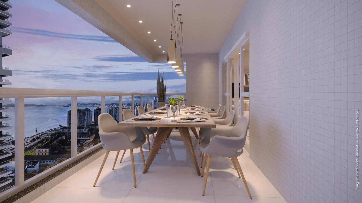 Apartamento com 3 dormitórios à venda, 218 m² por R$ 3.932.900,00 - Ponta da Praia - Santos/SP