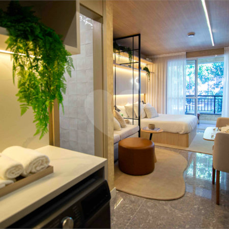 Apartamento à venda com 1 suíte em Brooklin, São Paulo, SP