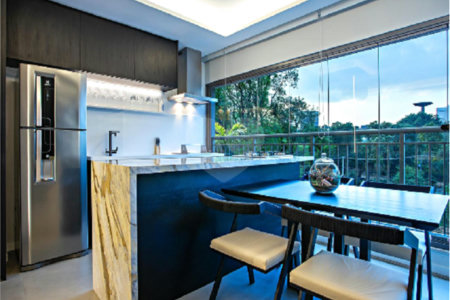 Apartamento à venda com 2 quartos, sendo 1 suíte,  em Indianópolis, São Paulo, SP