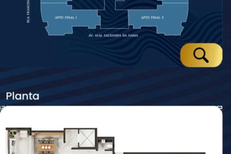 Apartamento com 3 dormitórios à venda, 227 m² por R$ 7.100.000,00 - Ponta da Praia - Santos/SP