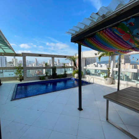 Cobertura com 3 dormitórios à venda, 320 m² por R$ 3.100.000,00 - Gonzaga - Santos/SP