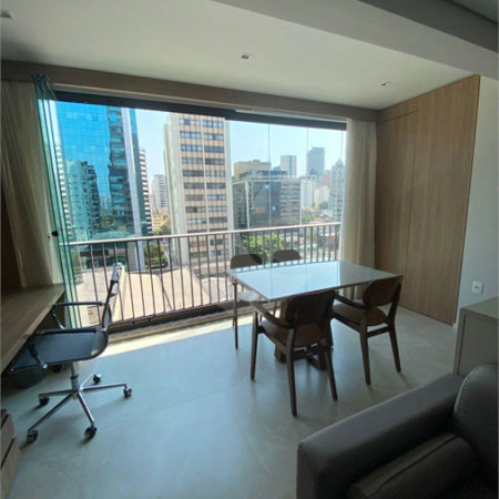 Apartamento à venda ou para alugar com 1 suíte em Itaim Bibi, São Paulo, SP