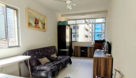 Studio à venda, 39 m² por R$ 335.000,00 - José Menino - Santos/SP