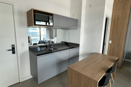 Apartamento à venda com 1 quarto em Vila Olímpia, São Paulo, SP