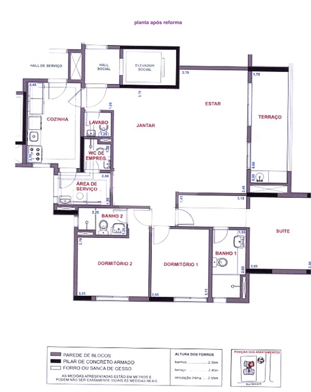 Apartamento à venda ou para alugar com 3 quartos, sendo 2 suítes, em Vila Leopoldina, São Paulo, SP