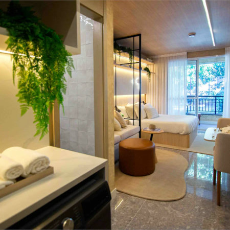 Apartamento à venda com 1 suíte em Brooklin Paulista, São Paulo, SP