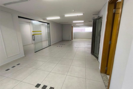 Sala Comercial para locação, Marapé, Santos - SA0016.
