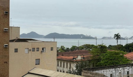 Apartamento com 2 dormitórios à venda, 96 m² por R$ 700.000,00 - Aparecida - Santos/SP