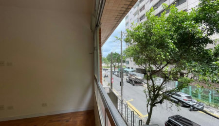 Apartamento com 2 dormitórios à venda, 100 m² por R$ 830.000,00 - Boqueirão - Santos/SP