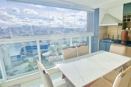 Apartamento à venda com 2 suítes em Vila Scarpelli, Santo André, SP