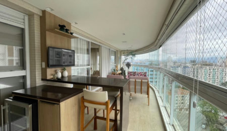 Apartamento com 4 dormitórios à venda, 186 m² por R$ 2.850.000,00 - Ponta da Praia - Santos/SP