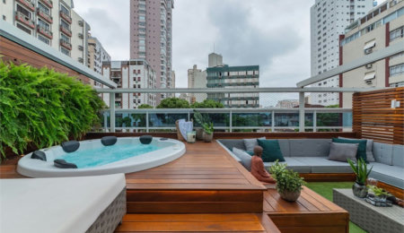 Apartamento Garden com 3 dormitórios à venda, 143 m² por R$ 3.350.000,00 - Boqueirão - Santos/SP