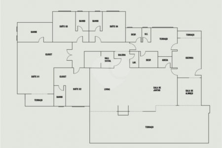 Apartamento à venda com 3 suítes em Moema, São Paulo, SP