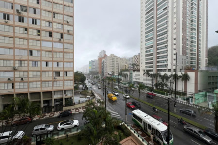 Apartamento com 3 dormitórios para alugar, 135 m² por R$ 7.500,02/mês - José Menino - Santos/SP