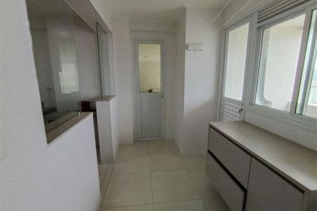 Apartamento Residencial para locação, Boqueirão, Santos - AP0256.