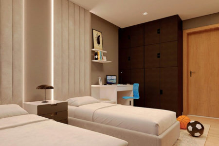 Apartamento à venda, 84 m² por R$ 1.377.600,00 - Boqueirão - Santos/SP