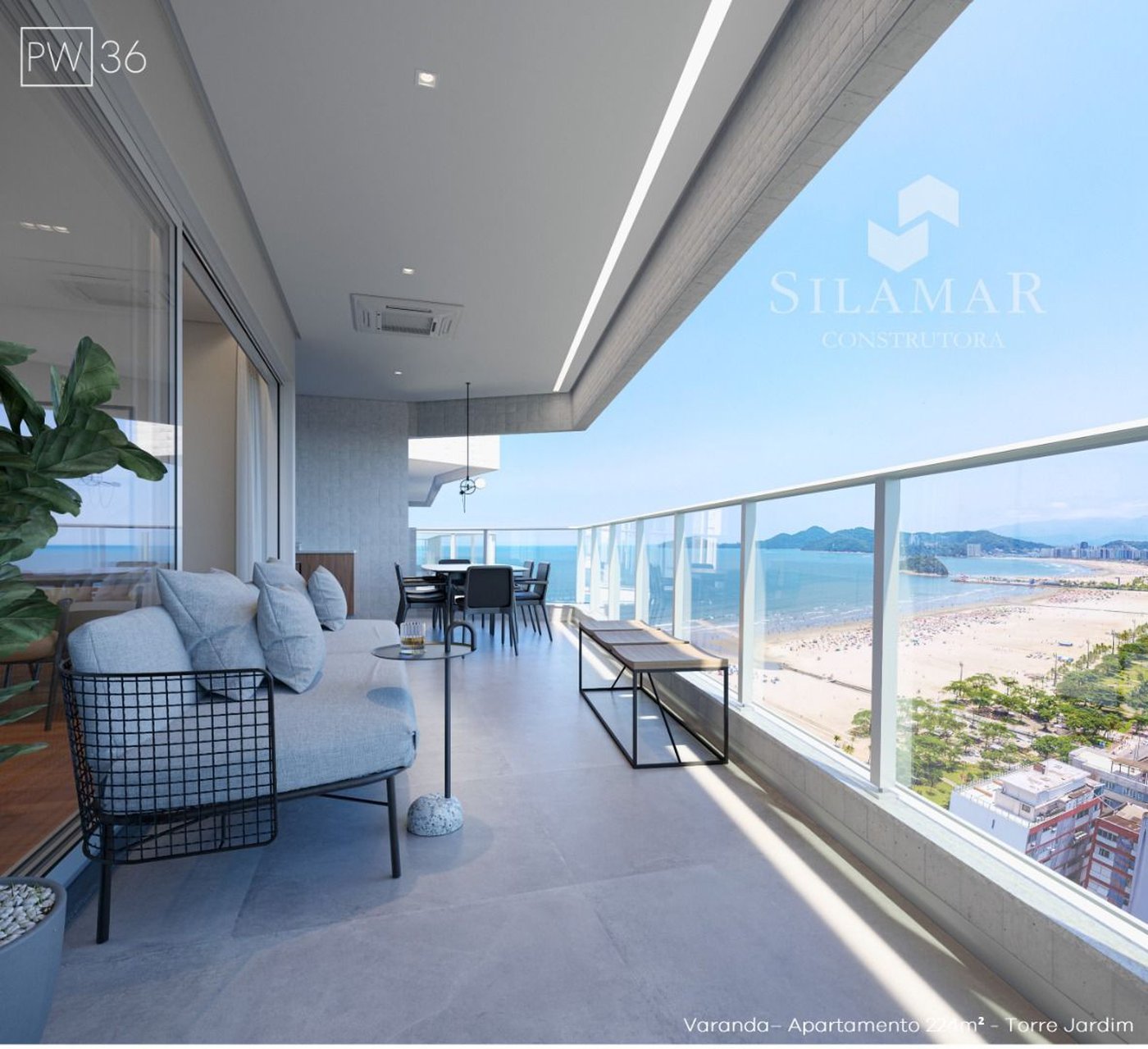 Apartamento com 3 dormitórios à venda, 224 m² por R$ 4.070.000,00 - Gonzaga - Santos/SP