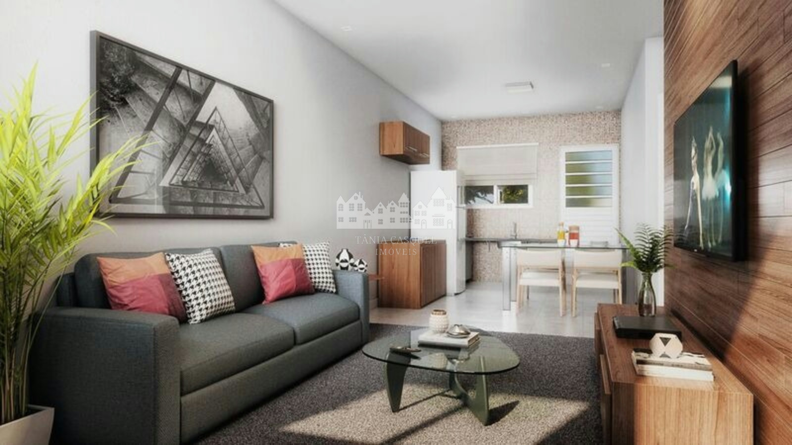 Casa de Condomínio, 2 quartos - Foto 2