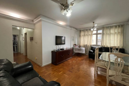 Apartamento com 2 dormitórios à venda, 94 m² por R$ 650.000,00 - Gonzaga - Santos/SP