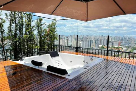 Magnífica Cobertura Penthouse à venda no condomínio Piscine Resort.