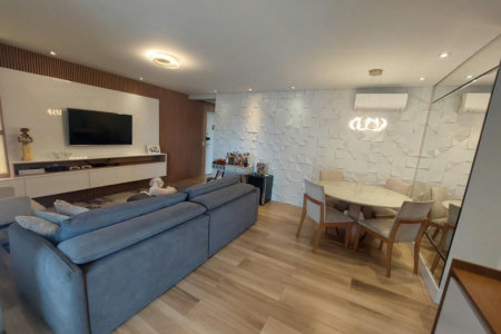Apartamento com 3 dormitórios à venda, 103 m² por R$ 1.380.000,00 - Ponta da Praia - Santos/SP