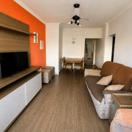 Apartamento com 2 dormitórios à venda, 70 m² por R$ 690.000,00 - Embaré - Santos/SP