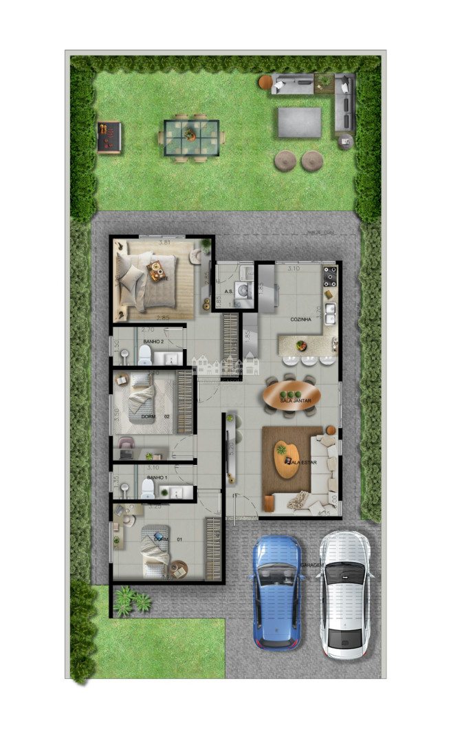 Casa, 3 quartos, 105 m² - Foto 4