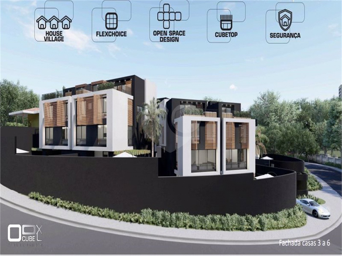Casa à venda com 4 suítes no condomínio Cube Cidade Jardim, São Paulo - SP