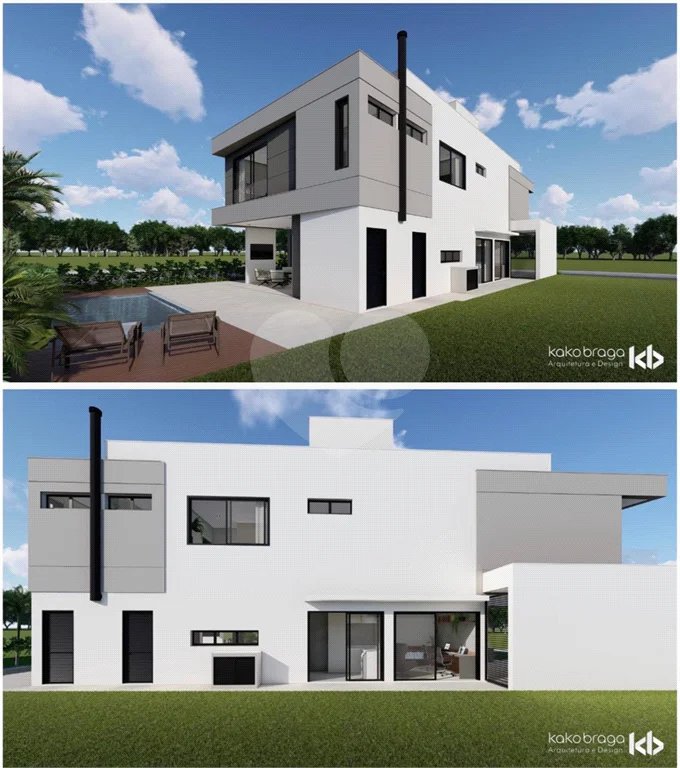 Casa em construção com 3 suítes no Condomínio Damha 2, na cidade de Piracicaba - SP.