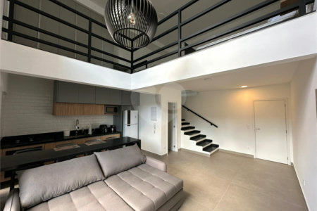 DUPLEX A VENDA, EDIFICIO TARSILA LOFT, JARDIM AQUARIUS, 1 SUÍTE, 1 VAGA DE GARAGEM, SJC/SP