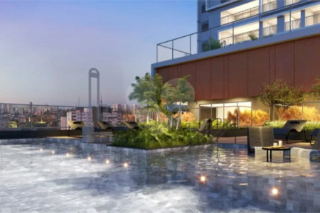 Stúdio Garden à venda na Vila Clementino de 35 m2