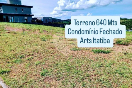Loteamento á venda no Condomínio Vale Das Aguas em Itatiba / SP