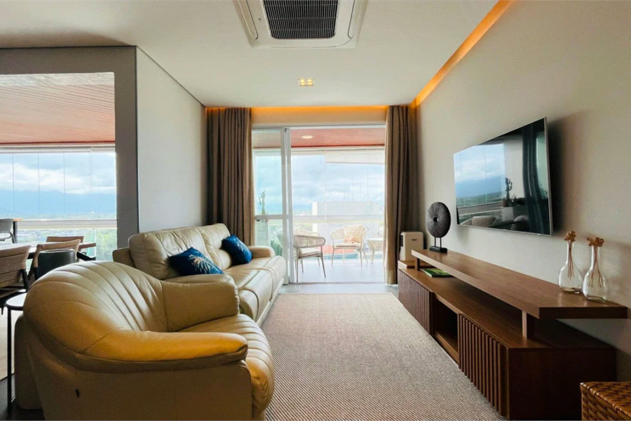 Apartamento à venda com 3 quartos, sendo 2 suítes, em Riviera de São Lourenço, Bertioga, SP