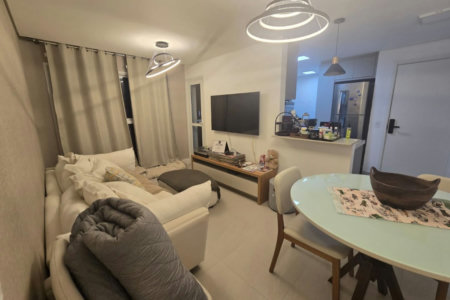 Apartamento com 2 dormitórios à venda, 82 m² por R$ 1.180.000,00 - Aparecida - Santos/SP