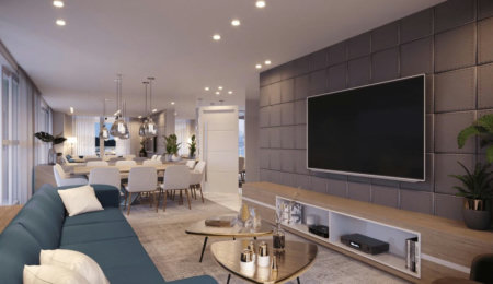 Apartamento com 3 dormitórios à venda, 227 m² por R$ 4.920.000,00 - Ponta da Praia - Santos/SP