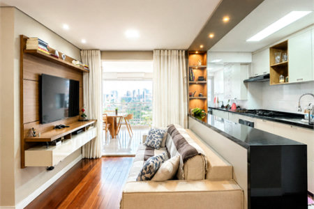 Apartamento à venda com 2 quartos, sendo 1 suíte, em Santo Amaro, São Paulo, SP