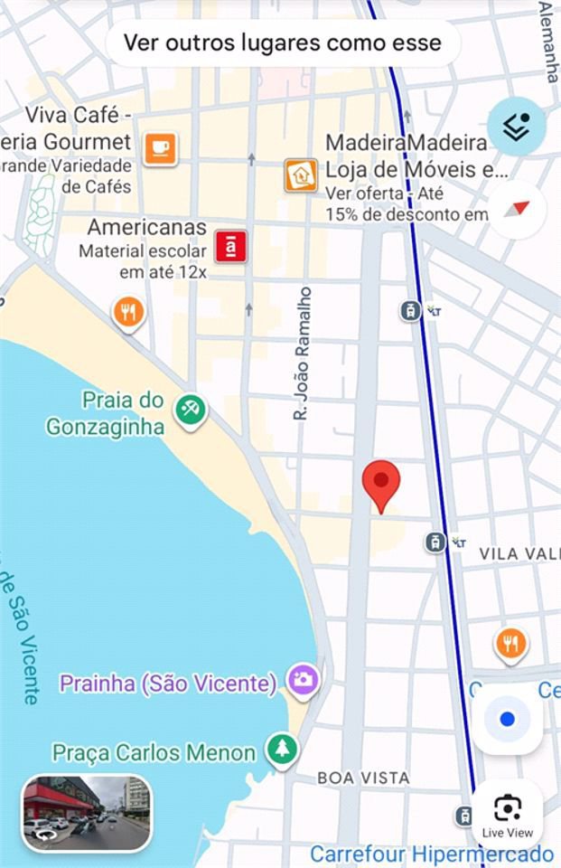 Apartamento com 1 dormitório à venda, 53 m² por R$ 399.000,00 - Centro - São Vicente/SP