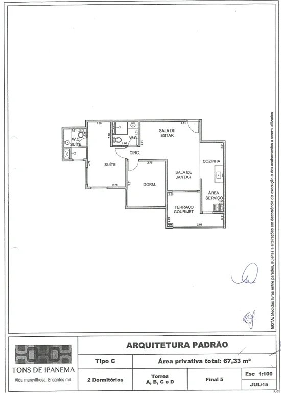 Apartamento à venda com 1 suíte em Jardim Tereza Cristina, Jundiaí, SP