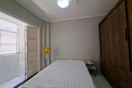 Apartamento Residencial para locação, Aparecida, Santos