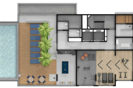 Studio à venda com 1 quarto em Cerqueira César, São Paulo, SP