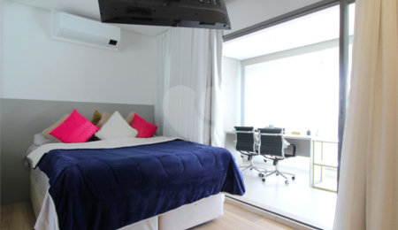 Apartamento à venda com 1 quarto em Indianópolis, São Paulo, SP