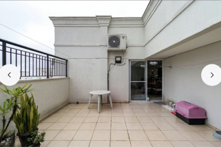 Cobertura à venda com 2 quartos, sendo 1 suíte, em Vila Suzana, São Paulo, SP