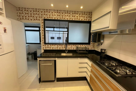 Apartamento 3 dormitórios (1 suíte), vaga para 2 carros, no Boqueirão, Santos