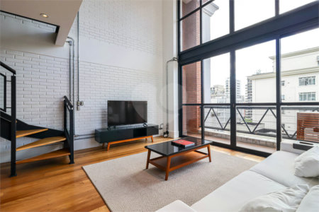 Apartamento à venda ou para alugar com 1 suíte em Cerqueira César, São Paulo, SP