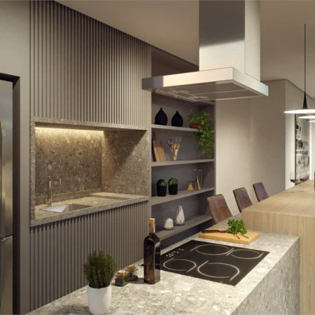 Apartamento à venda com 1 quarto em Vila Gertrudes, São Paulo, SP
