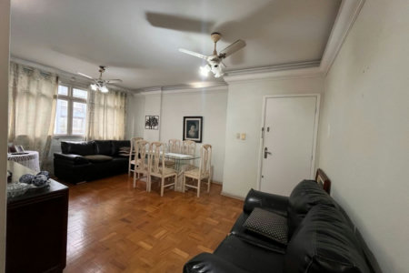 Apartamento com 2 dormitórios à venda, 94 m² por R$ 650.000,00 - Gonzaga - Santos/SP