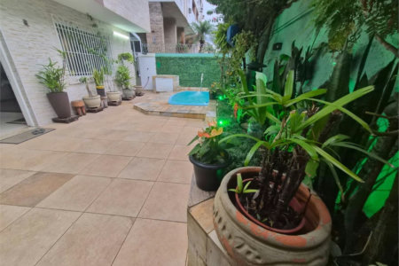 Casa Residencial à venda, Embaré, Santos - CA0317.