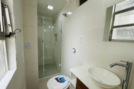 Apartamento com 2 dormitórios à venda, 85 m² por R$ 680.000,00 - Pompéia - Santos/SP