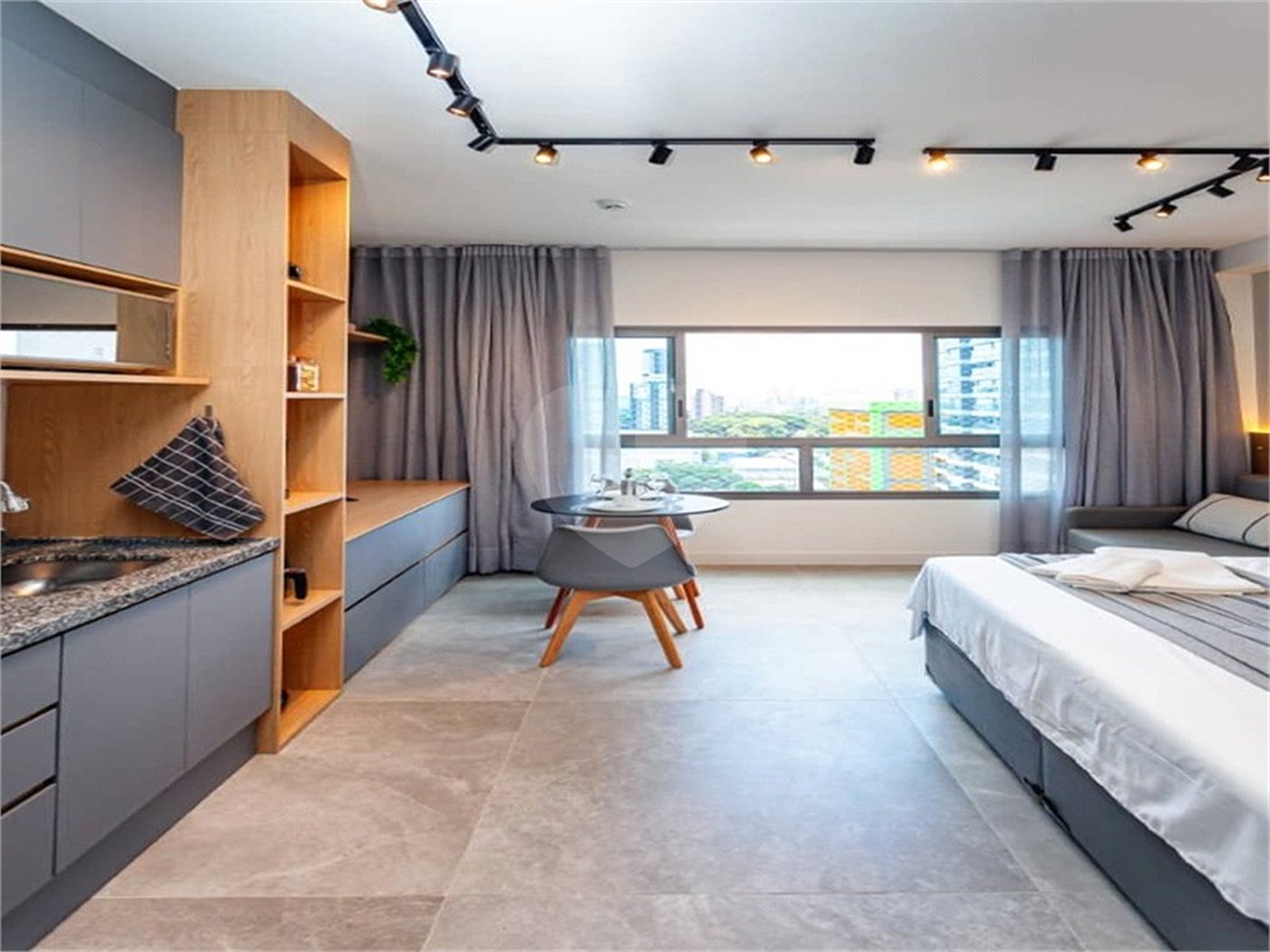 STUDIO DE 29M2 NO BROOKLIN PARA VENDA