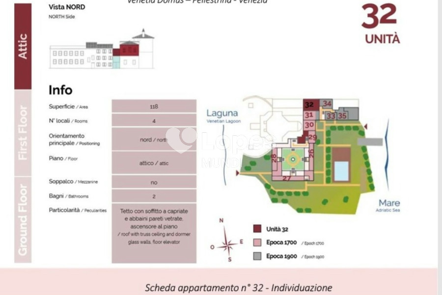 Apartamento com 2 quartos à venda em Pellestrina, Veneza, Itália – Venetia Domus